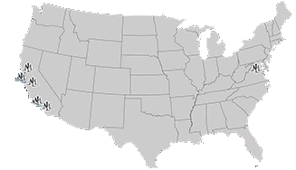 USA map